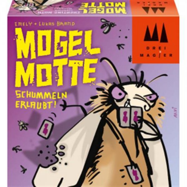 Schmidt Spiele Mogel Motte 3-5 Spieler ab 7 Jahren NEU