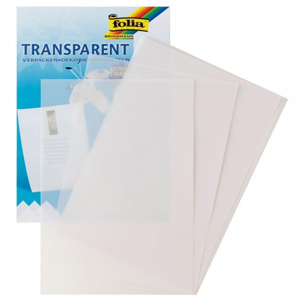 Bringmann 611425 - Transparentpapier A4 115g 10 Blatt w