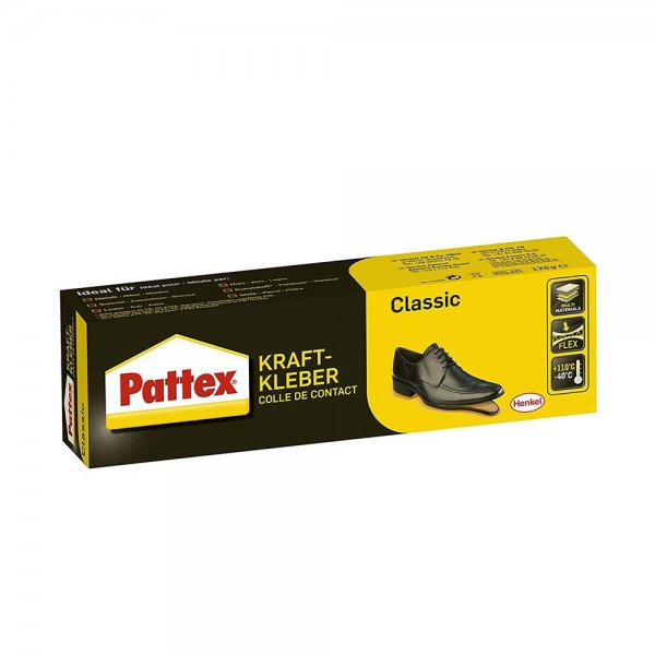 Pattex Kraftkleber Classic 1x 125 g Alleskleber Kontaktkleber Flüssigkleber Klebstoff