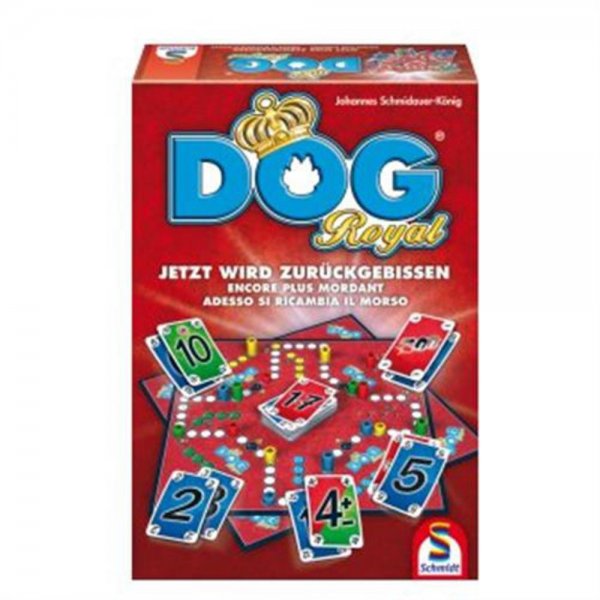 Schmidt Spiele DOG Royal Gesellschaft Kinder Spiel Aktion Spaß Hunde Karten 8 J