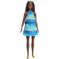 Mattel Barbie Loves the Ocean Puppe 30 cm im Meeres-Print Rock Top Modepuppe ...