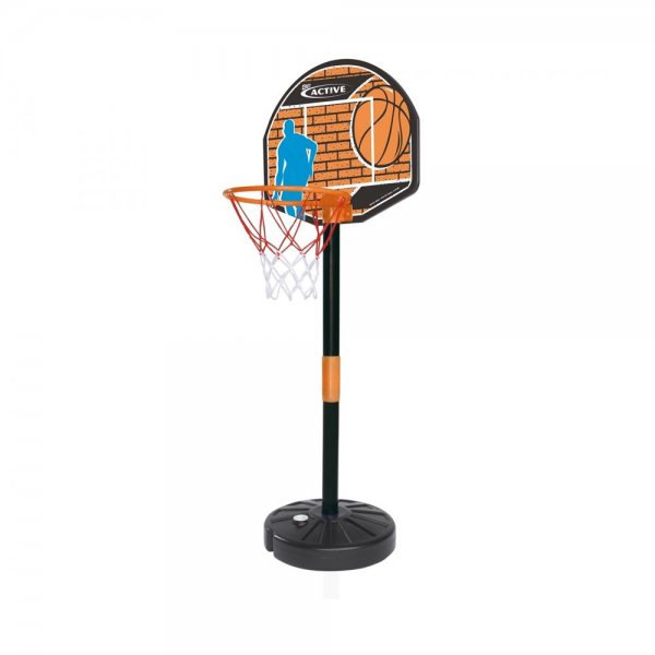 Simba Basketball Set mit Ständer bis 160 cm höhenverstellbar Basketballkorb