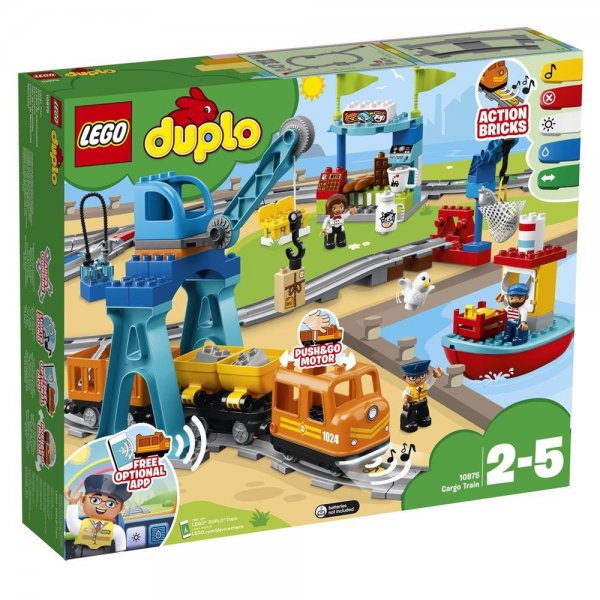 LEGO® DUPLO® Eisenbahn 10875 - Güterzug