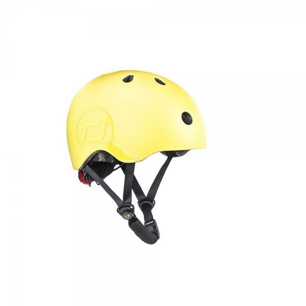 Scoot & Ride Helm S-M Lemon Kinderhelm für 1-3 Jahre 51-55 cm Schutzhelm Gelb