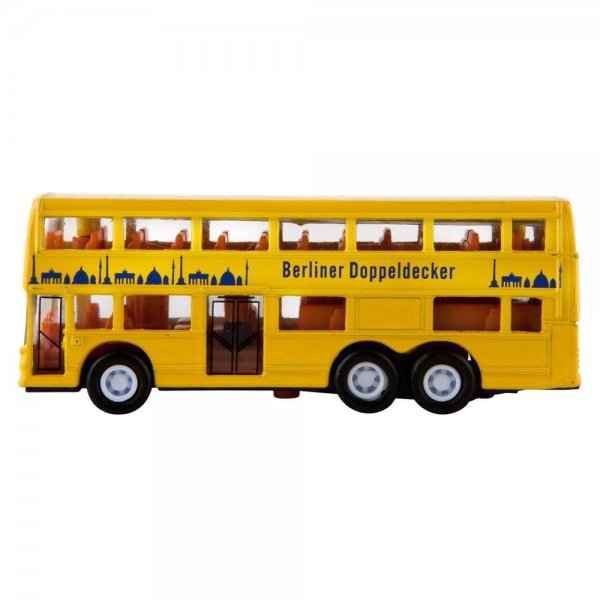 Idena 29634 - Berlin Doppeldecker Bus mit Freilauf