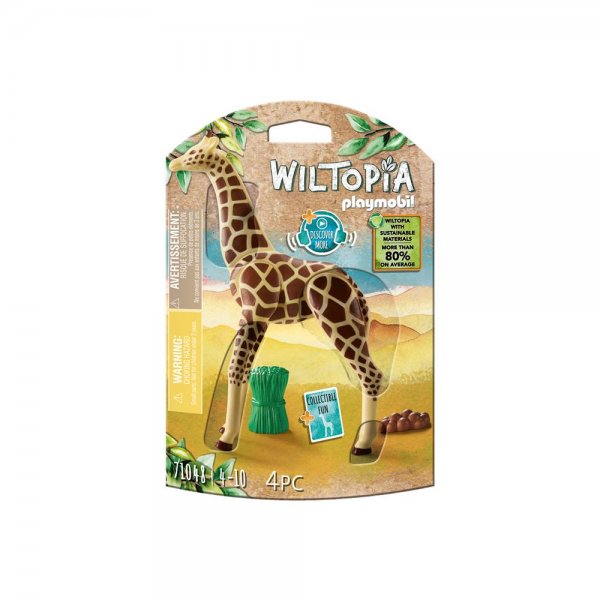 PLAYMOBIL® Wiltopia 71048 - Giraffe Spielfigur Spieltier aus nachhaltigem Material ab 4 Jahren