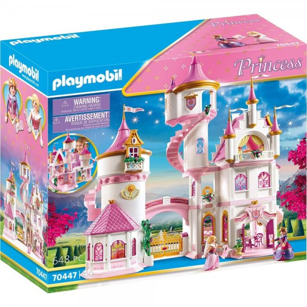 Playmobil Princess 70447 Großes Prinzessinnenschloss mit drehbarer Tanzplatte Ab 4 Jahren