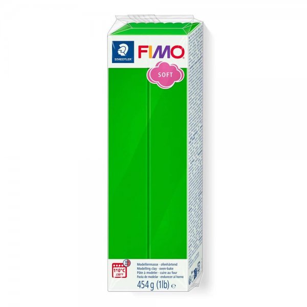 Staedtler FIMO soft tropischgrün 454g Modelliermasse ofenhärtend Knetmasse Knete