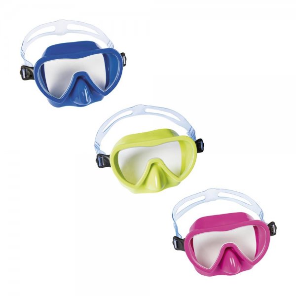 Bestway Hydro-Swim Tauchmaske ab 3 Jahren Guppy Taucherbrille l 1 Stück