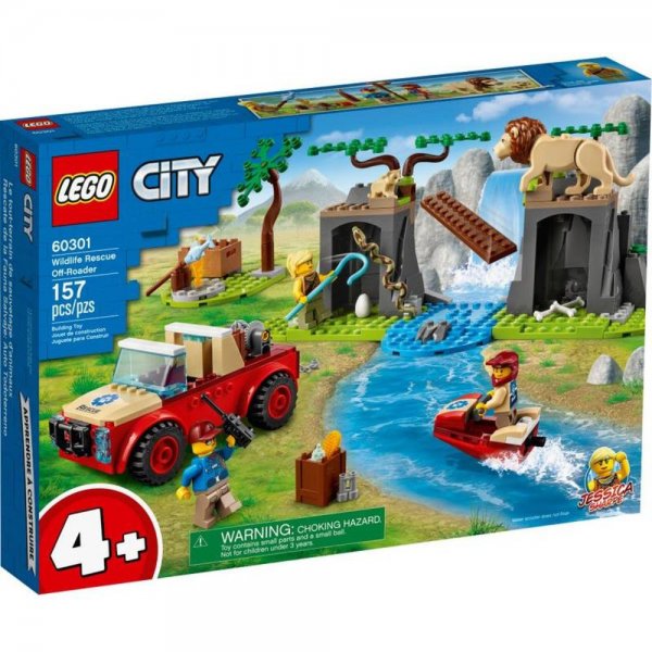 LEGO® City 60301 - Tierrettungs-Geländewagen 4+ Set