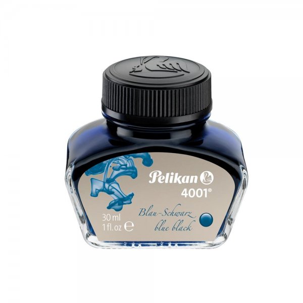 Pelikan Tinte 4001® Tintenglas Blau-Schwarz 30 ml