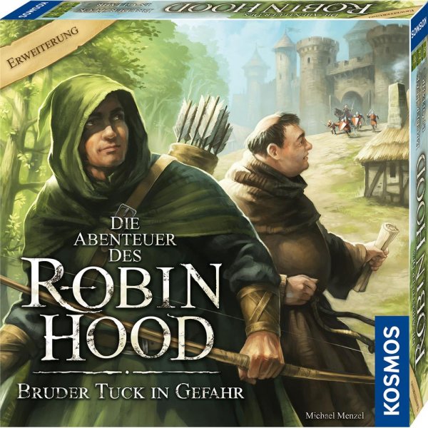 Kosmos Erweiterungsspiel Die Abenteuer des Robin Hood Bruder Tuck in Gefahr Familienspiel
