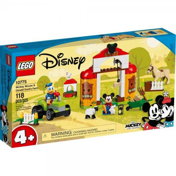 LEGO® Disney Mickey and Friends 10776 - Mickys Feuerwehrstation und Feuerwehrauto 4+ Set