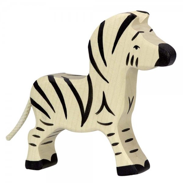 Goki Zebra, klein Holzfigur bemalt neu OVP