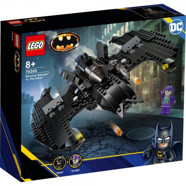 LEGO® DC 76265 - Batwing™: Batman™ vs. Joker™ Superhelden-Flieger für Kinder ab 8 Jahren