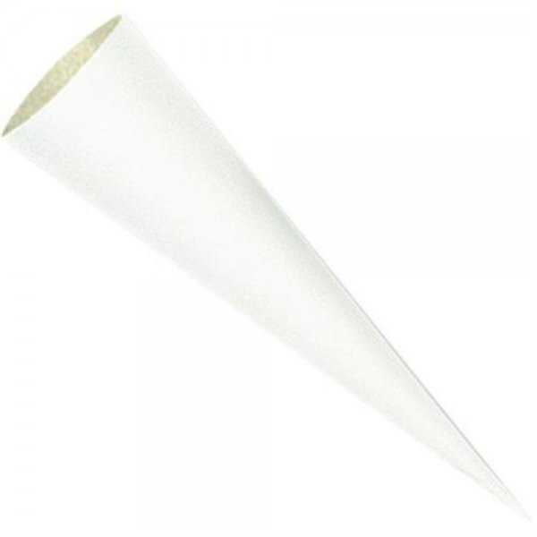 Nestler Schultütenrohling Weiß 70 cm rund ohne Verschluss Zuckertüte