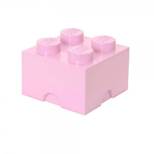 LEGO® Storage Brick 4 Rosa Aufbewahrungsbox mit 4 Noppen Baustein stapelbar