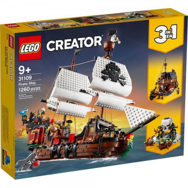 LEGO® Creator 3-in-1-Set 31109 - Piratenschiff