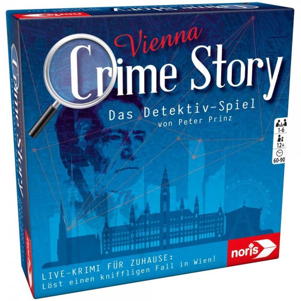 Noris Spiele Crime Story Vienna Detektiv Spiel Krimi Kartenspiel Wien Gesellschaftsspiel ab 12 Jahre