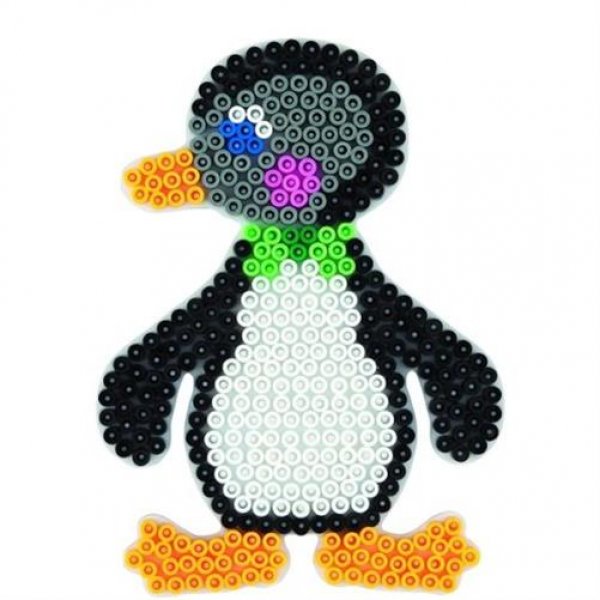 Hama Bügelperlen - Hama Perlen 301 Stiftplatte Pinguin Bügelplatte