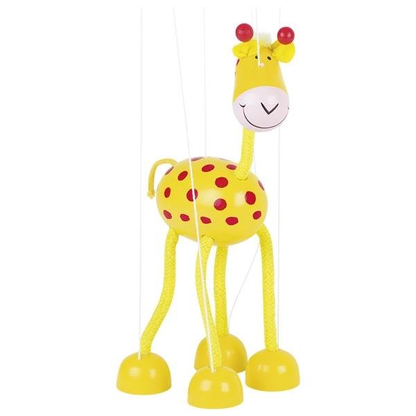Goki Marionette Giraffe Handpuppe Puppentheater Kasperletheater Spielzeug