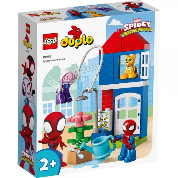 LEGO® DUPLO® 10995 - Marvel Spider-Mans Haus Bauspielzeug mit Spidey für Kinder ab 2 Jahren