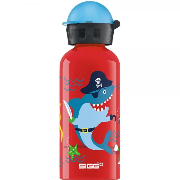 SIGG Kinder Trinkflasche Underwater Pirates 0,4L Kinderflasche Wasserflasche auslaufsicher robust