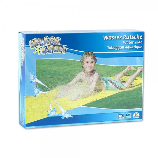 The Toy Company 18484 - Splash & Fun Wasserrutsche ca. 600x80 cm NEU