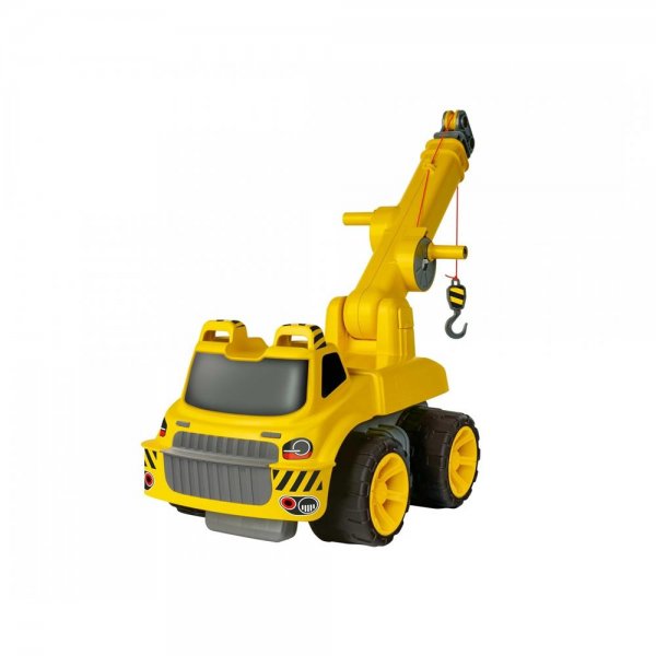 BIG Power Worker Maxi Kran Spielzeugauto Spielzeug-Kran mit Seilwinde Kinder-Fahrzeug bis max 50 kg