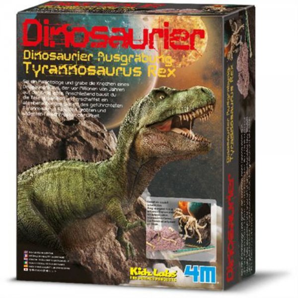 HCM Kinzel 68412 - Ausgrabung Dino Tyrannosaurus Archäologie Skelett NEU & OVP