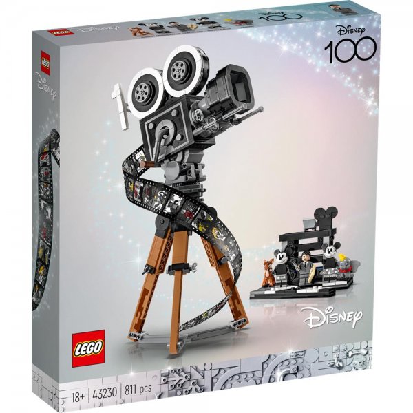 LEGO® 43230 - Disney Kamera – Hommage an Walt Disney Set zum 100-jährigen Jubiläum für Erwachsene
