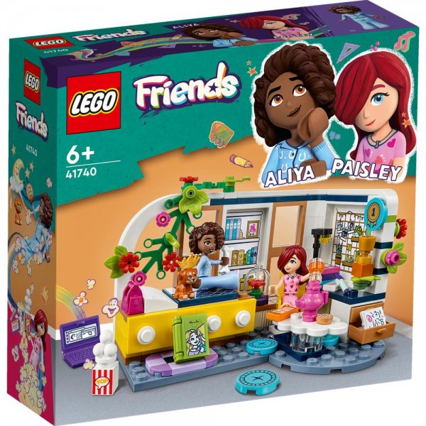 LEGO® Friends 41740 - Aliyas Zimmer Bauset Spielset Zimmer-Modell für Kinder ab 6 Jahren