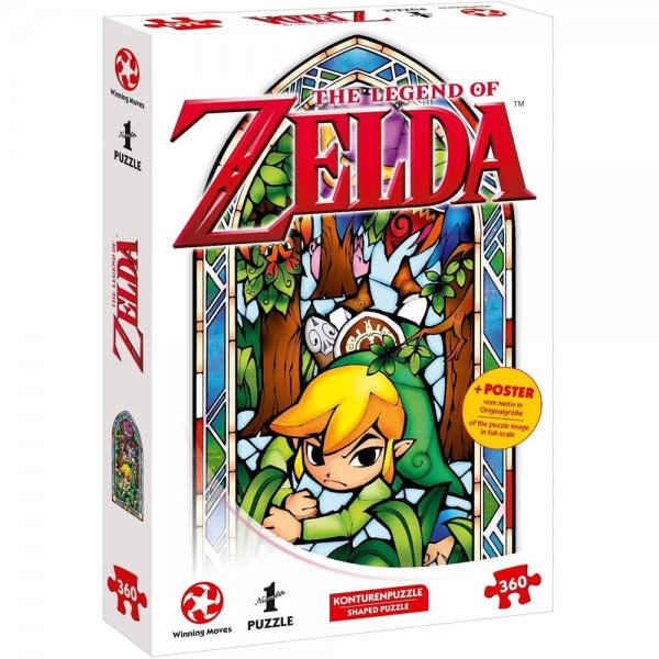 Puzzle Zelda Link-Boomerang 360 Teile Geduldsspiel geeignet ab 10 Jahre