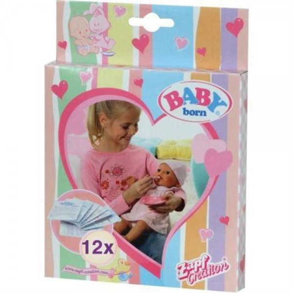 Zapf Creation 779170 - BABY born® Nahrung (12 Stück) Spielzeug Babynahrung NEU
