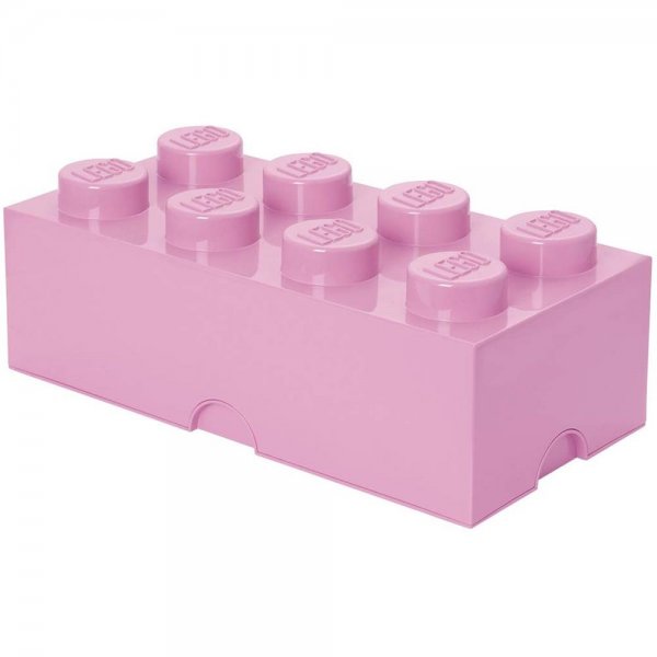 LEGO® Storage Brick 8 Rosa Aufbewahrungsbox mit 8 Noppen Baustein stapelbar