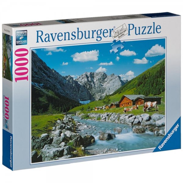 Ravensburger - Österreichische Berge - 1000 Teile Puzzlevergnügen 70x50 cm