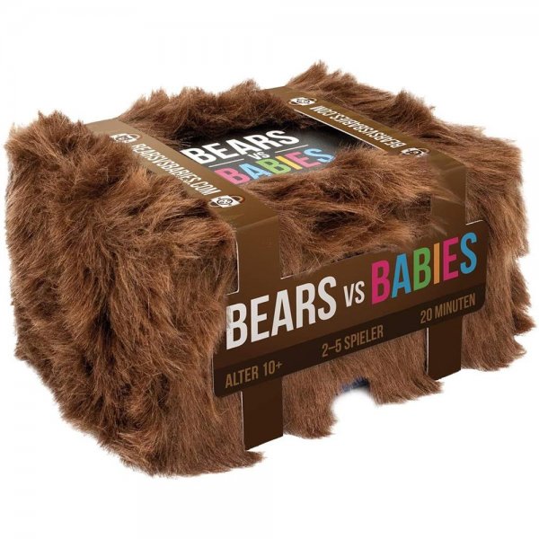 Asmodee ASM Bears vs. Babies kompetitives Partyspiel Kartenspiel Gesellschaftsspiel ab 10 Jahren