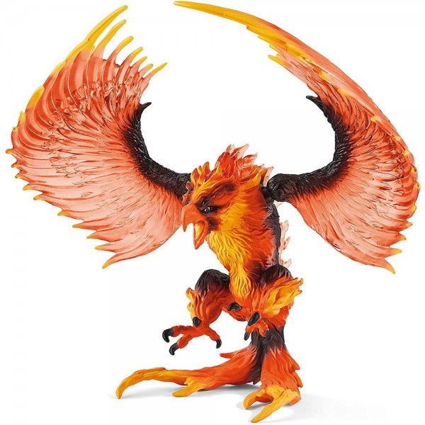 Schleich 42511 Eldrador Creatures Spielfigur - Feueradler, Spielzeug ab 7 Jahren Drache Adler rot