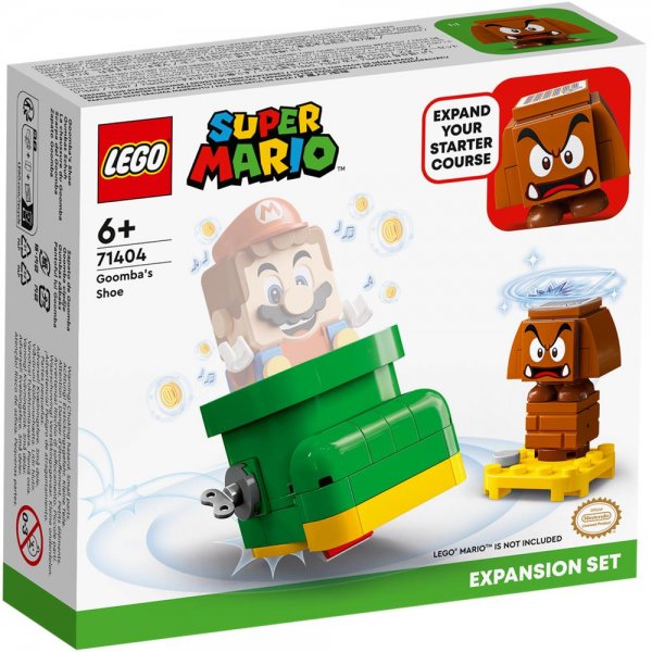 LEGO® Super Mario 71404 - Gumbas Schuh Erweiterungsset Bauset zum Sammeln für Kinder ab 6 Jahren