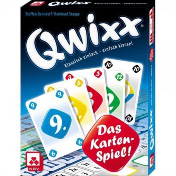 Qwixx das Kartenspiel, Gesellschaftsspiel, Kartenspiel, NEU OVP